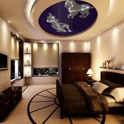 Космический интерьер квартиры Космический интерьер квартиры